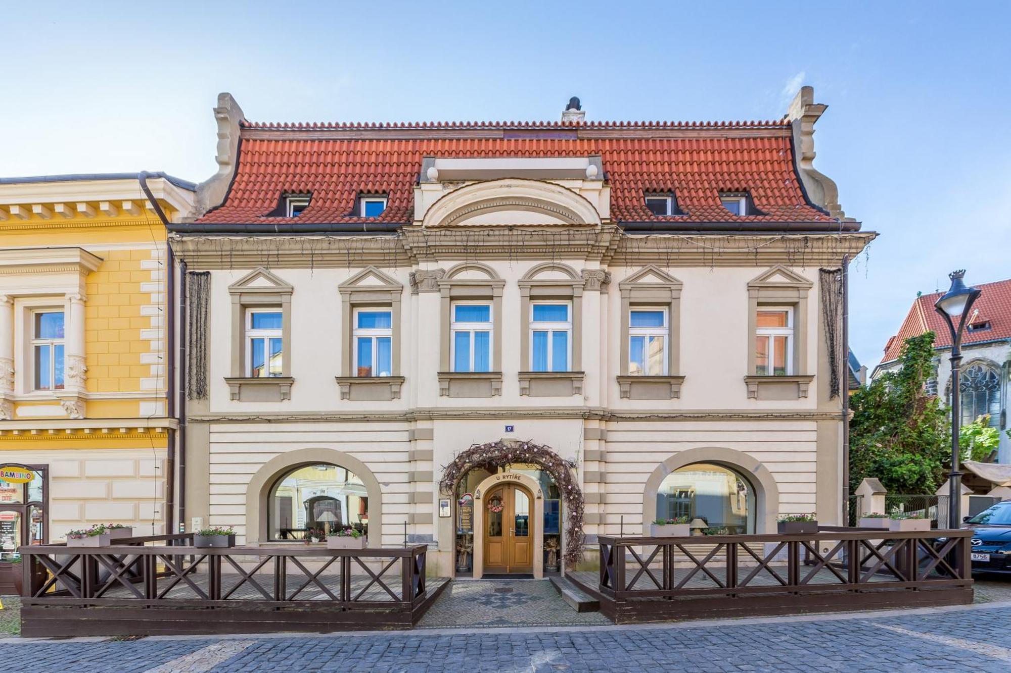 Hotel U Rytire Mělník المظهر الخارجي الصورة